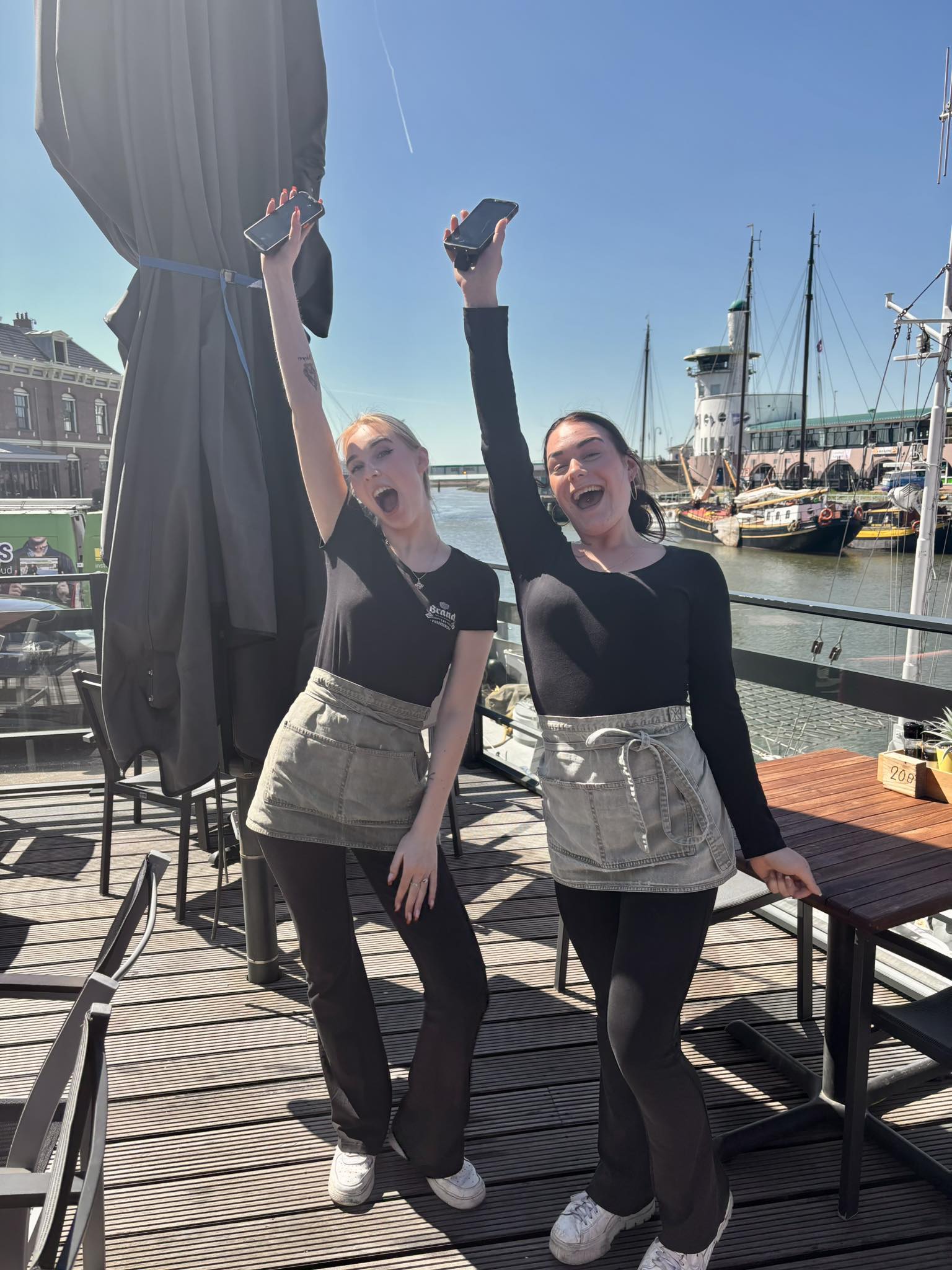 Hotel Restaurant Zeezicht terras